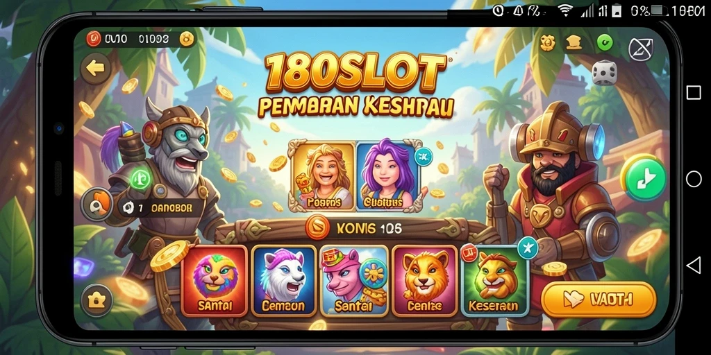 Tampilan menarik dari gameplay 180SLOT yang mengasyikkan.