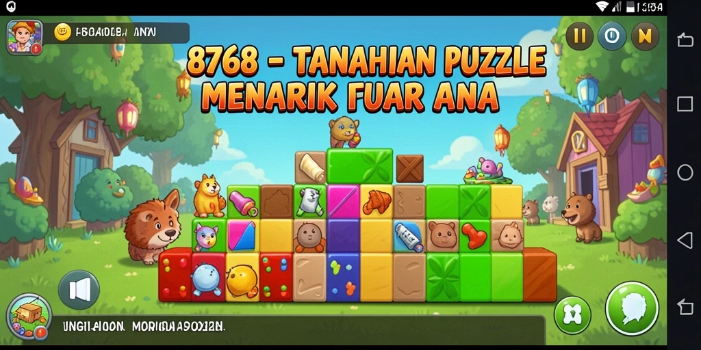 Tampilan gameplay 8768 yang penuh tantangan dan keseruan.