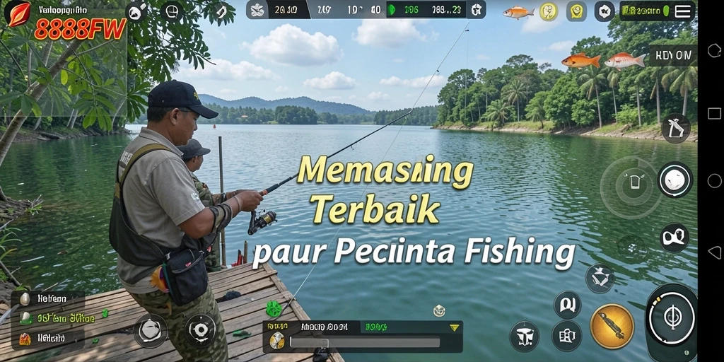 Tampilan gameplay Fishing yang menakjubkan di 888FW.