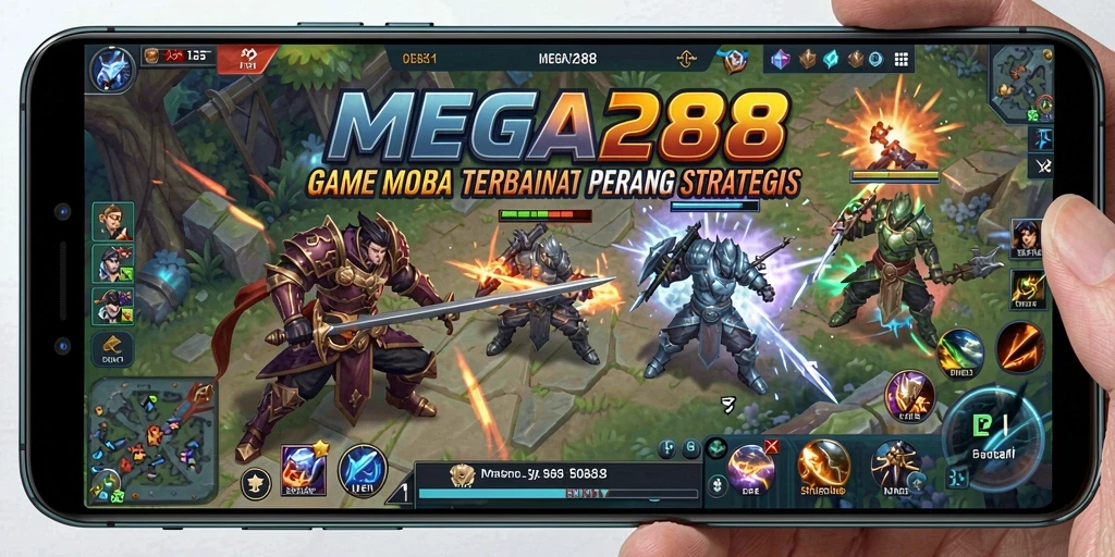 Tampilan gameplay menarik dan mendebarkan dari MEGA288