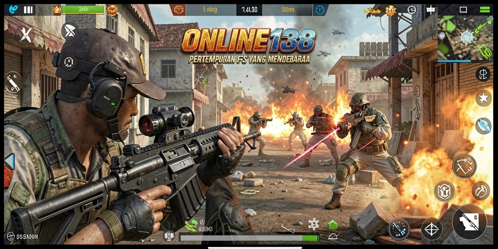 Gameplay seru dan grafis menakjubkan di ONLINE138.