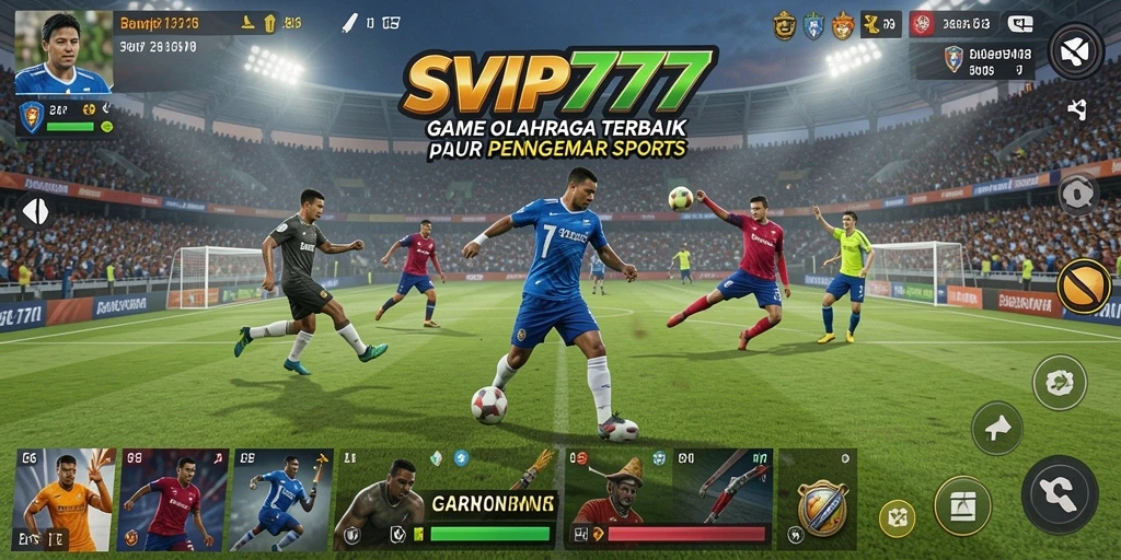Tampilan gameplay SVIP777 yang seru dalam bertanding olahraga.
