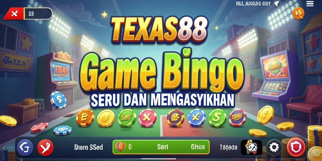Tampilan gameplay seru di TEXAS88 dengan banyak interaksi pemain.